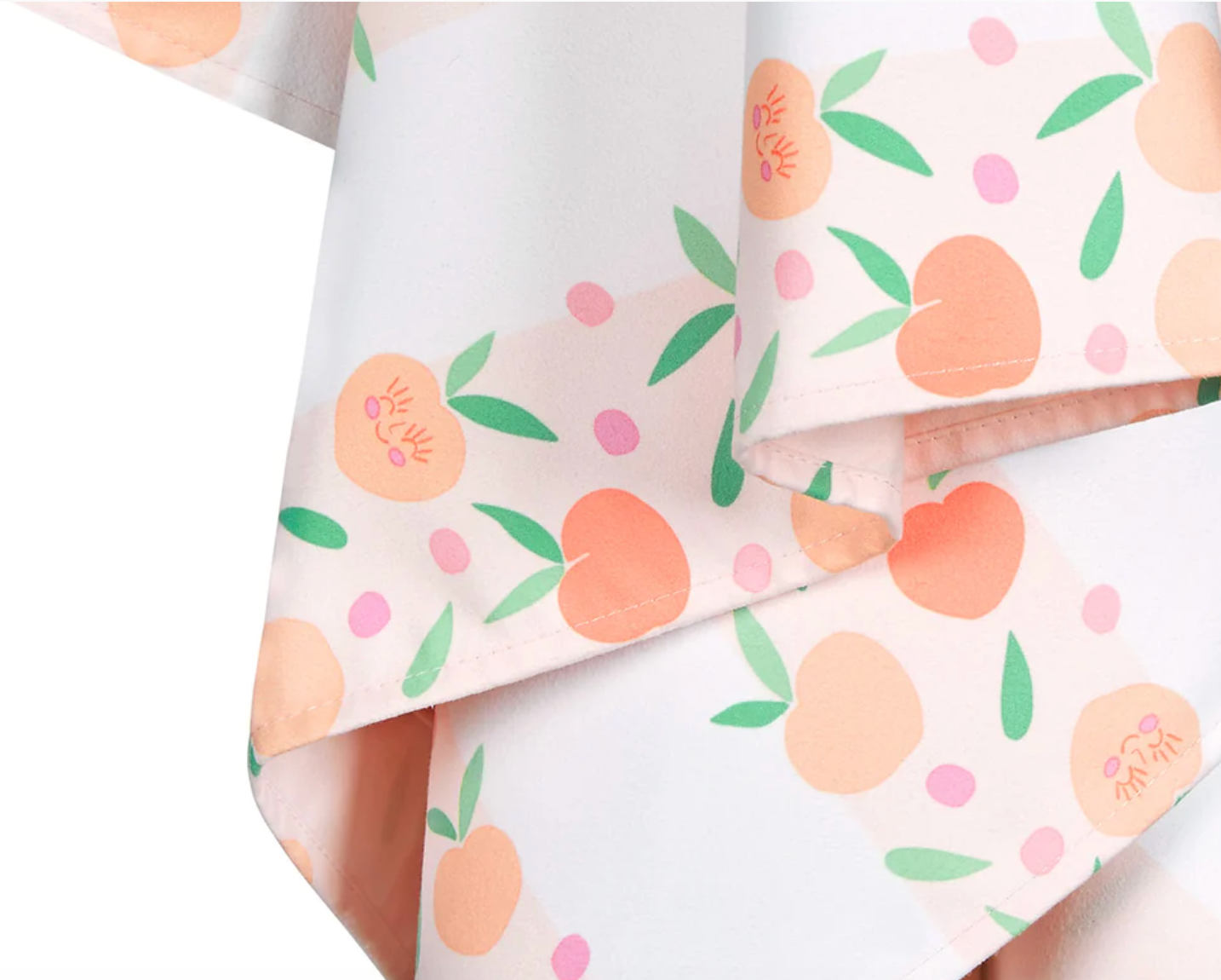 100% Recycled Dock & Bay Quick Dry Travel Towel - Peach Party - WanderbugUK