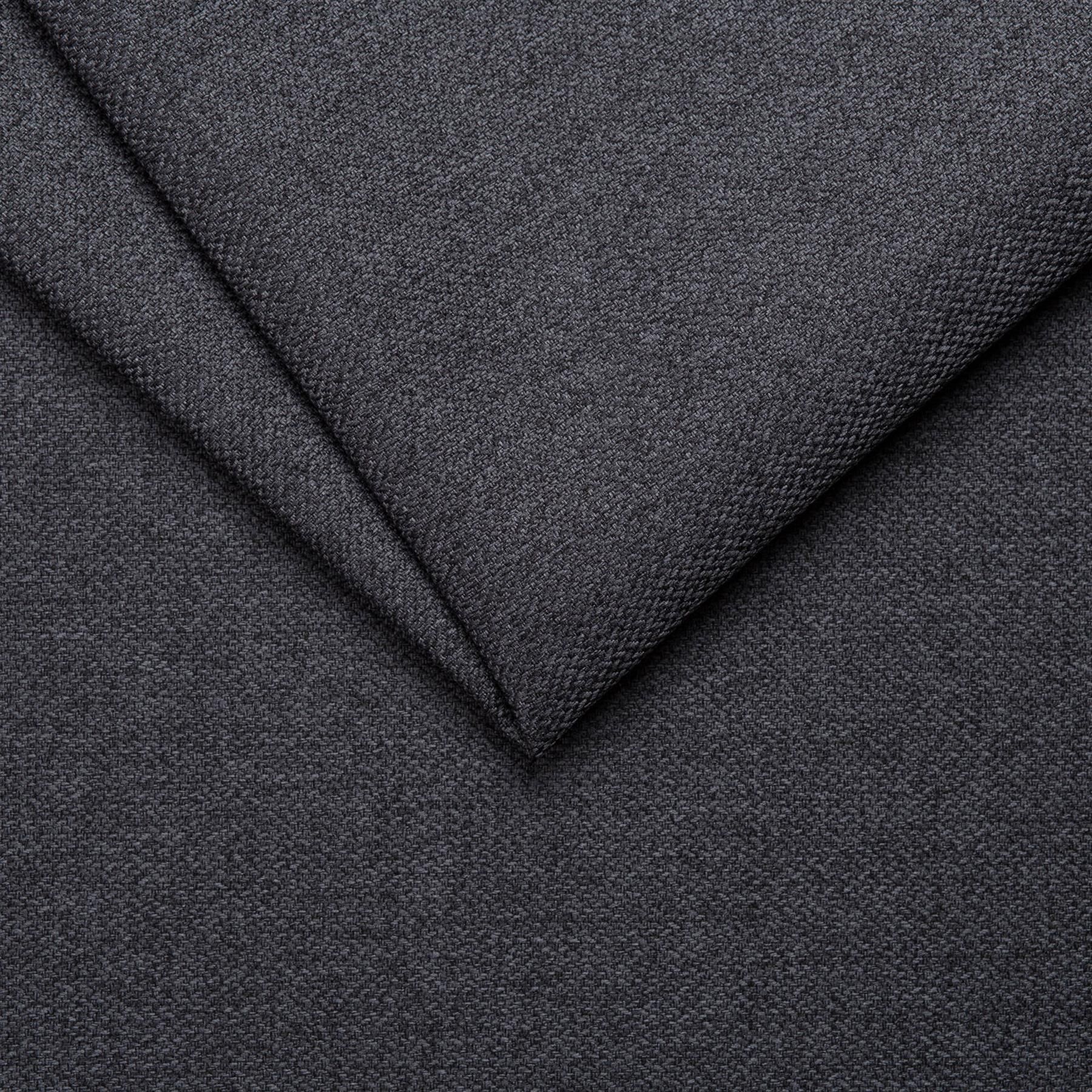 Larger Vans - Rear Barn Door Campervan Window Blind Cover Set - Tweed Anthracite - WanderbugUK