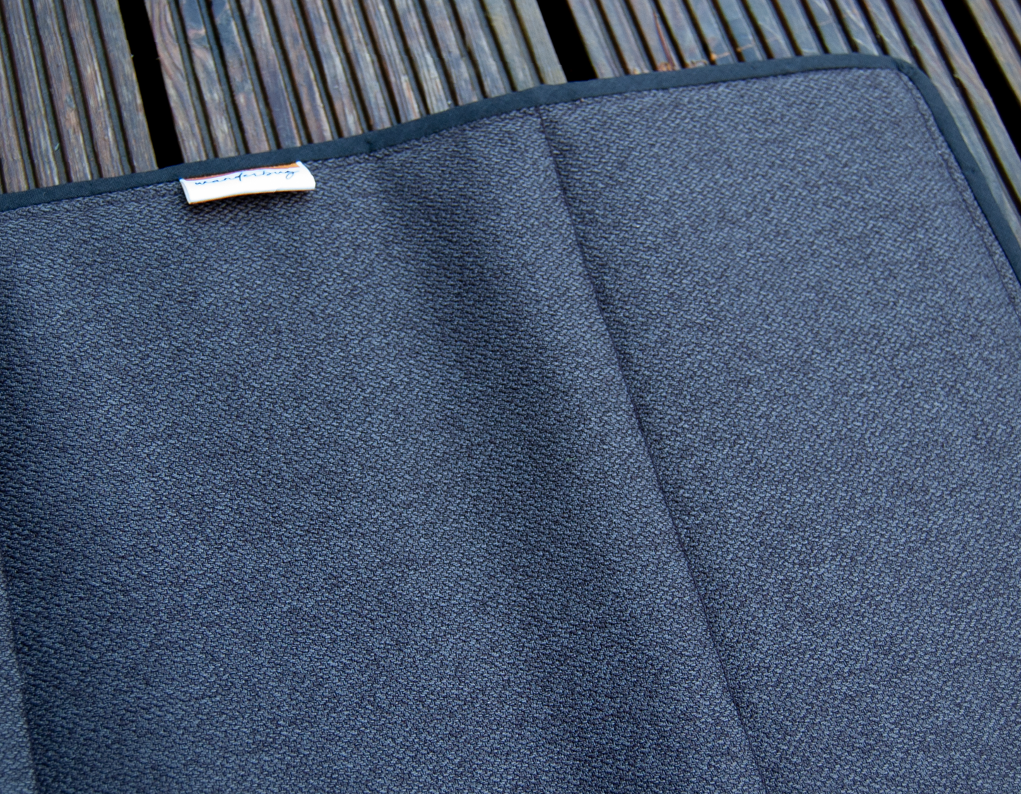 Campervan Maxx Air Fan Larger 460cm Window Blind Cover - Anthracite Tweed - WanderbugUK