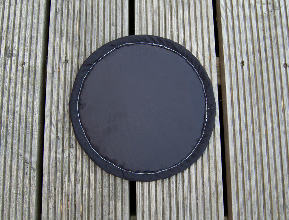 OUTLET : Campervan Marine Boat Port Hole 8" Window Blind Cover - Tribal Triangles - WanderbugUK