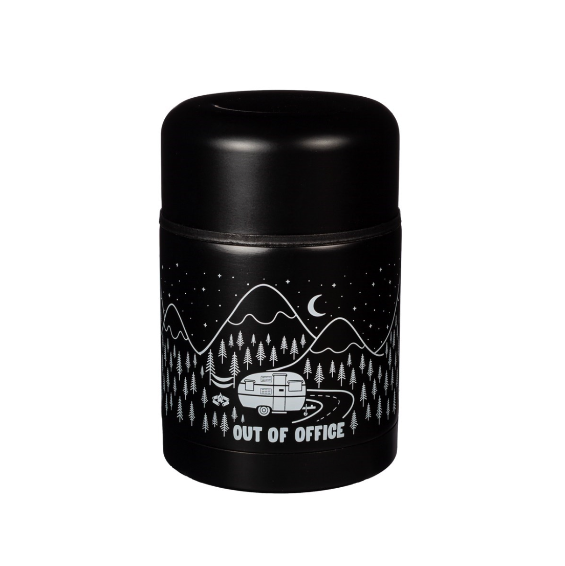 Campervan Gift Box Set - Sass & Belle Water Bottle and Thermal Food Flask - WanderbugUK