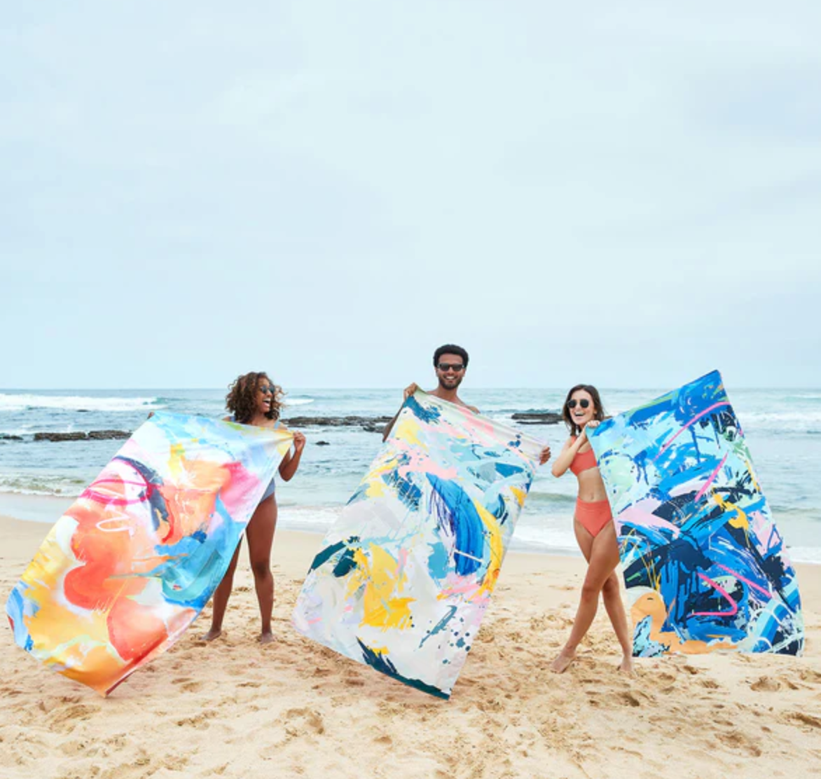 100% Recycled Dock & Bay Quick Dry Travel Towel - Michael Black - Life Unfolding - WanderbugUK