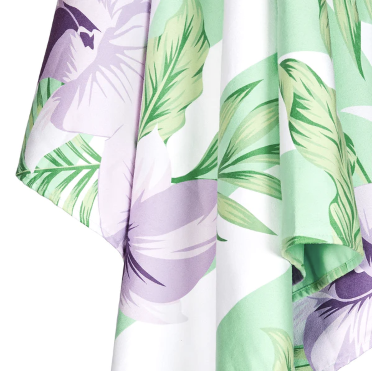 100% Recycled Dock & Bay Quick Dry Travel Towel - Botanical - Orchid Utopia - WanderbugUK