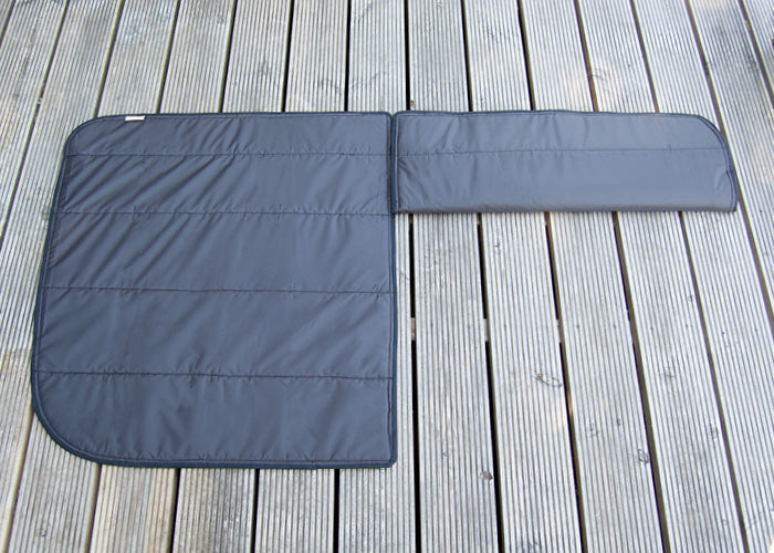 Sprinter & Crafter 2006-2017 Side Door Window Blind Cover Set - Black Matt Sheen - WanderbugUK