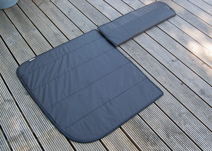 Sprinter & Crafter 2006-2017 Side Door Window Blind Cover Set - Black Matt Sheen - WanderbugUK