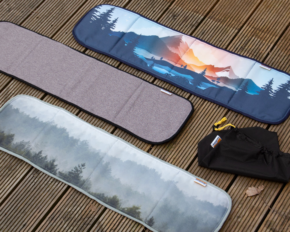 Campervan Universal Bonded Vent Window Blind Cover - Misty Forest - WanderbugUK