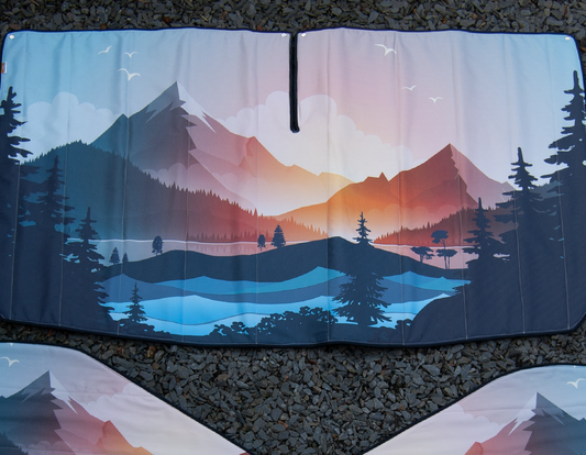 Windscreen Cover - Mountain View - WanderbugUK