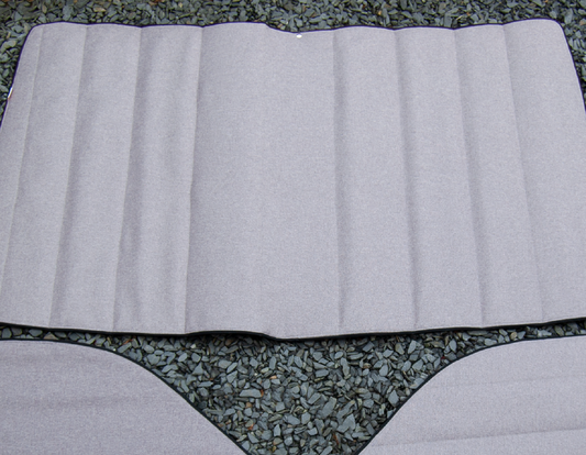 Windscreen Cover - Tweed Grey - WanderbugUK