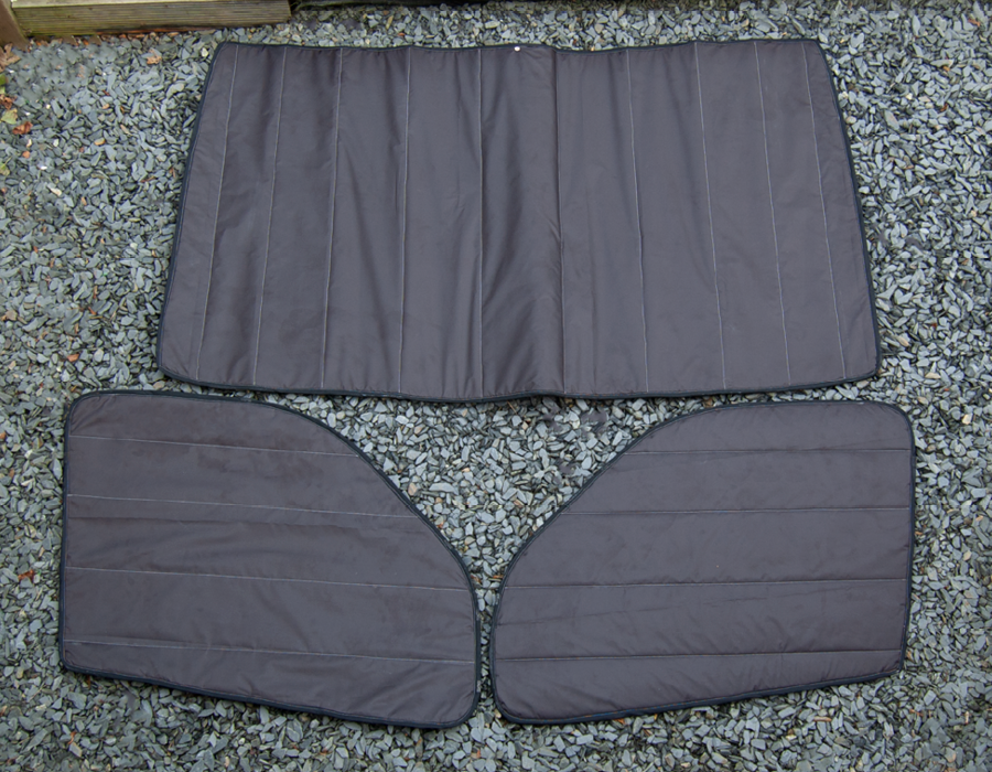 Windscreen Cover - Tweed Grey - WanderbugUK