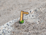 Hiker | Walker | Explorer Footpath Birthday Card with keepsake Enamel Pin Badge - WanderbugUK