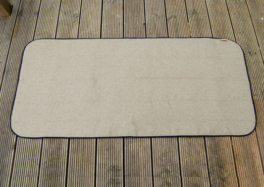 READY TO SHIP - 1 x VW T5 T6 UK Passenger Side door Cream Tweed - WanderbugUK