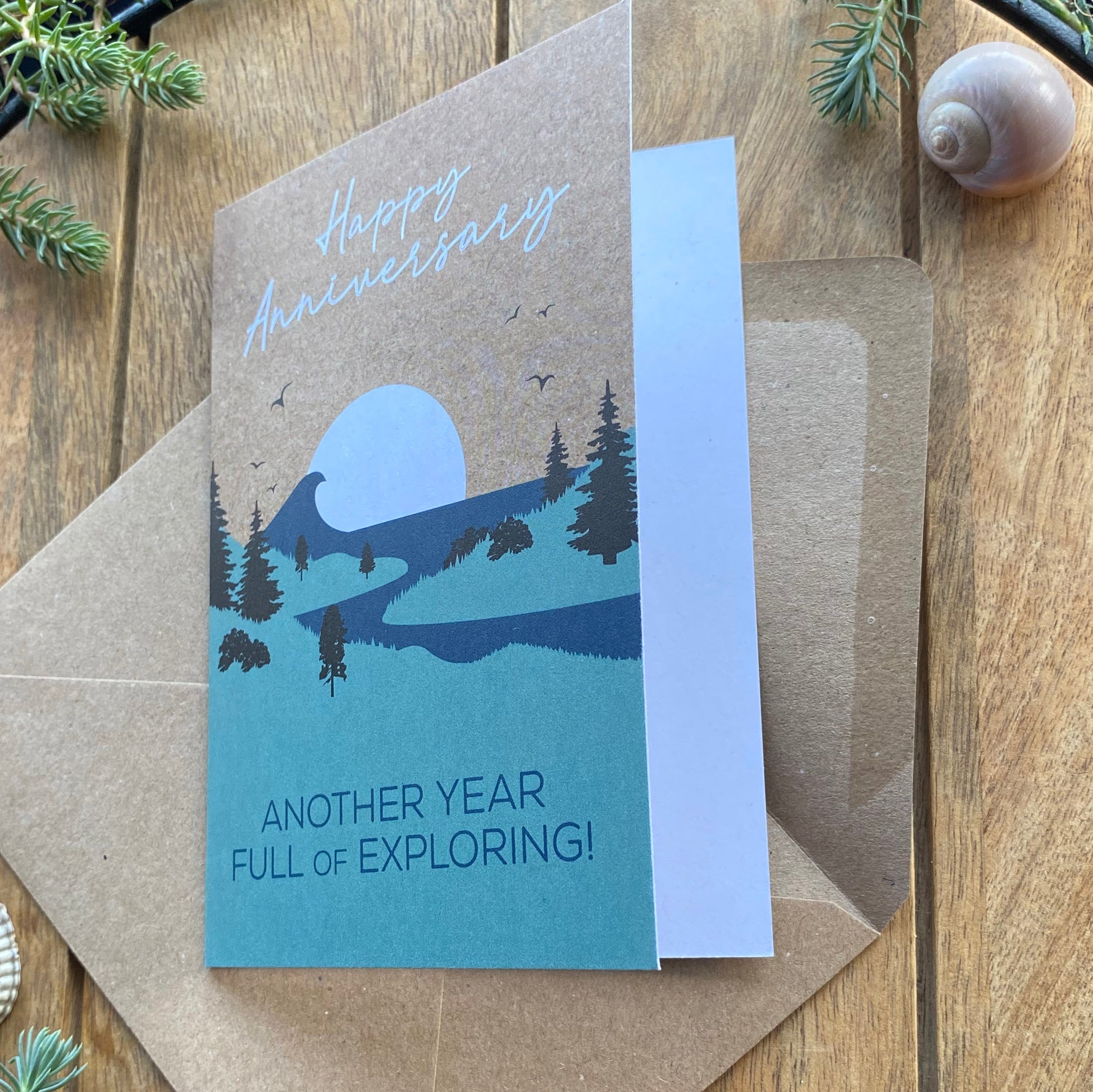 Adventure Outdoors Anniversary Card - WanderbugUK