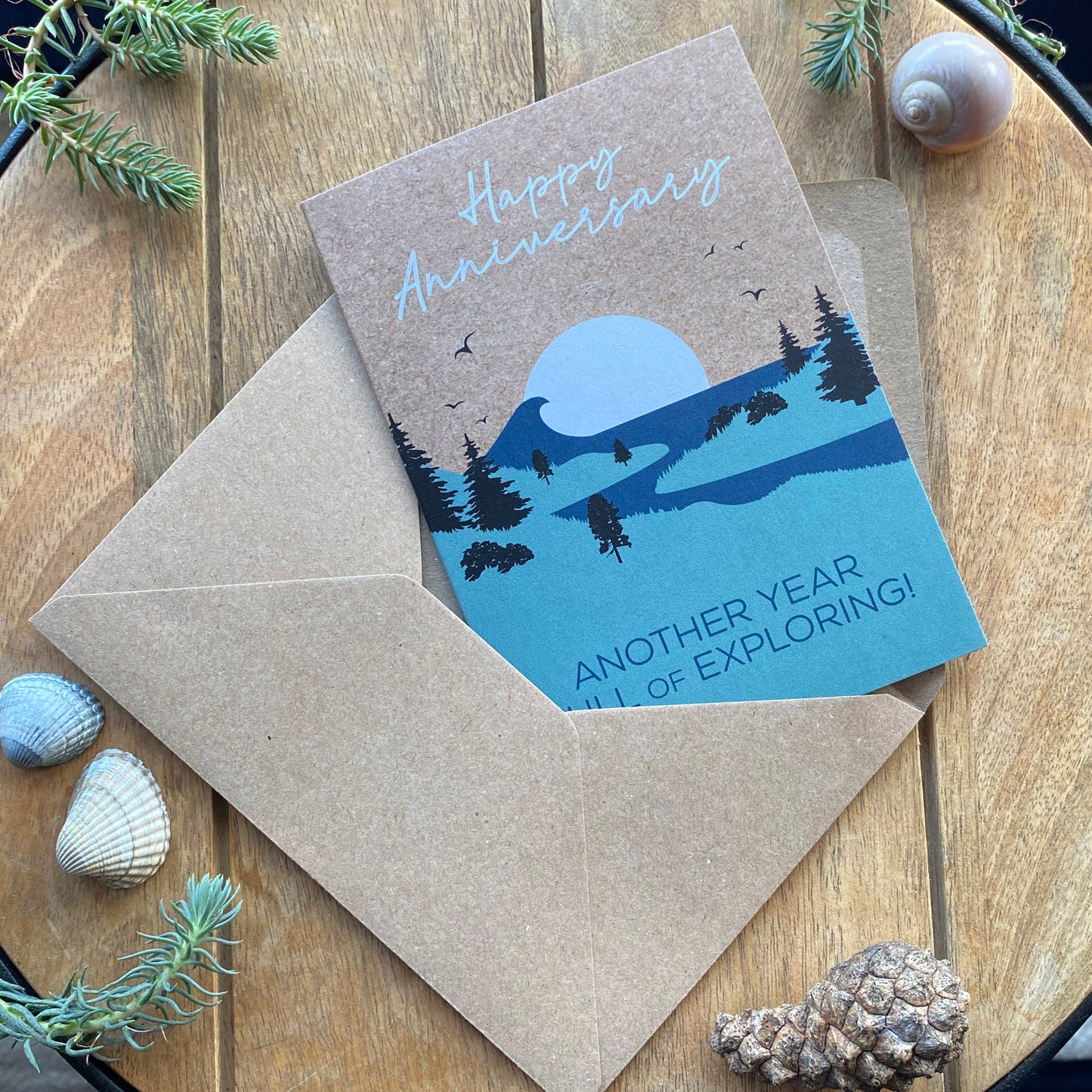 Adventure Outdoors Anniversary Card - WanderbugUK