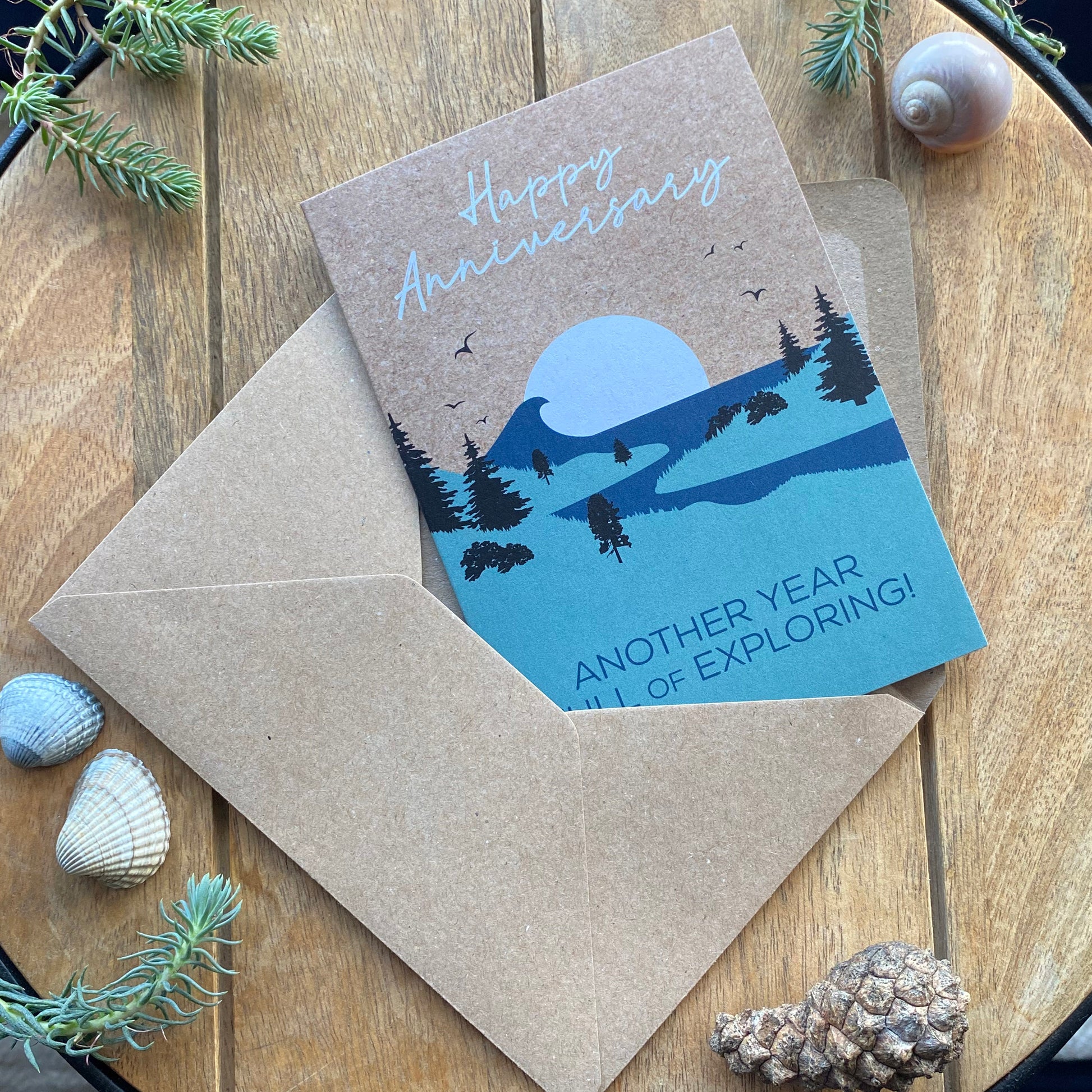 Adventure Outdoors Anniversary Card - WanderbugUK