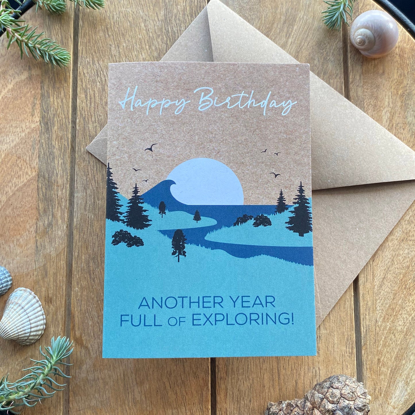 Adventure Outdoors Birthday Card - WanderbugUK