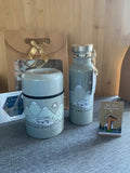 Campervan Gift Box Set - Sass & Belle Water Bottle and Thermal Food Flask - WanderbugUK