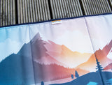 Campervan Universal 93 x 29cm Window Blind Cover - Mountain View - WanderbugUK