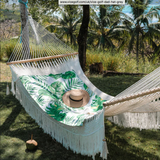 100% Recycled Dock & Bay Quick Dry Travel Towel - Botanical - Palm Dreams - WanderbugUK
