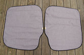 Sprinter & Crafter 2006-2017 Rear Barn Door Window Blind Cover Set - Linen Grey