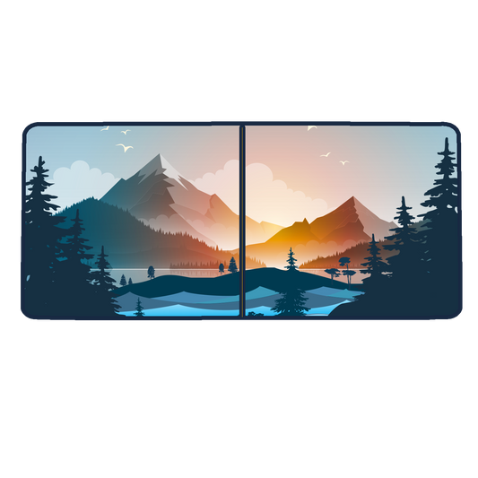 Transporter T4 Front Side Window Blind Cover Set - Mountain View - WanderbugUK