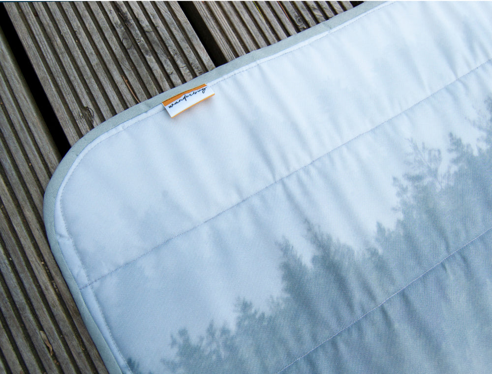 VW Transporter T5 / T6 Side Door Window Blind Mat Cover Set - Misty Forest - WanderbugUK