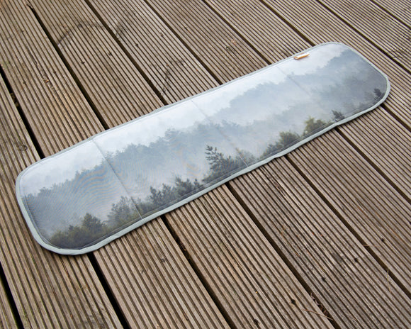 Campervan Universal Bonded Vent Window Blind Cover - Misty Forest - WanderbugUK