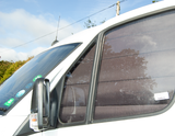 Cab Door Window Cover Pair - Tweed Grey - WanderbugUK