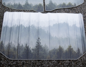 Windscreen Cover - Misty Forest - WanderbugUK